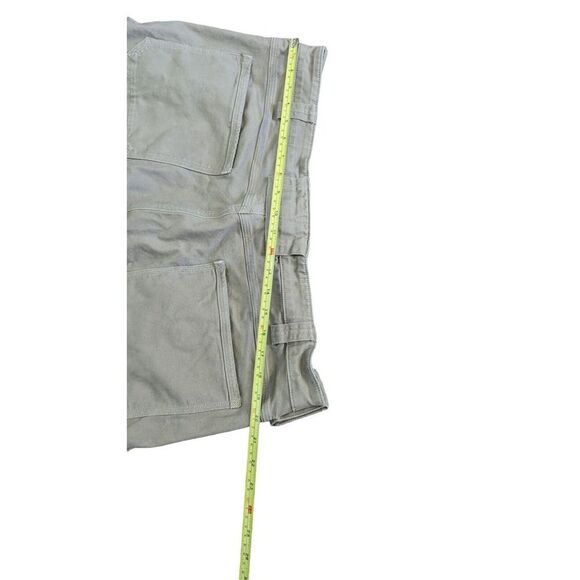 Duluth Trading Shorts Men’s 42 Flex Fire Hose 11” Inseam Cargo Brown Stretch 454 - Picture 4 of 9